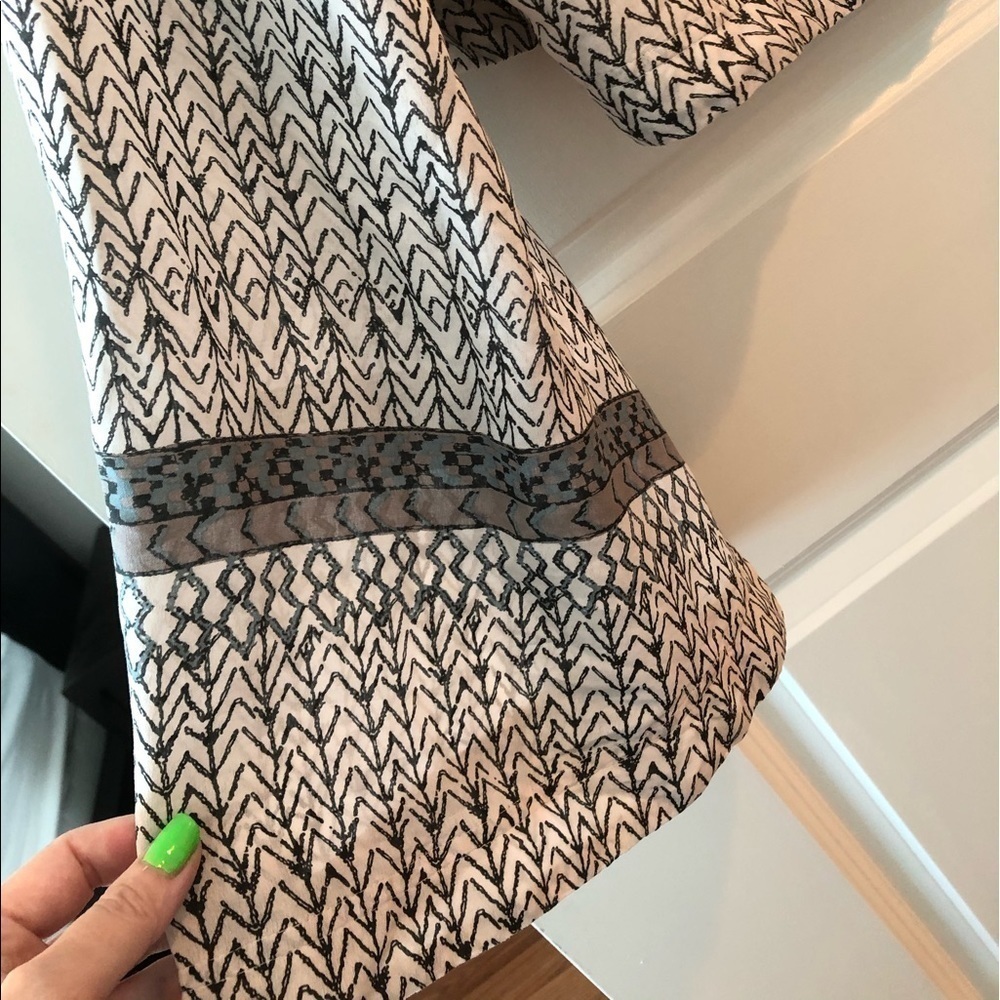 Free People Star Aligned Bell Sleeve Crop Top - Picture 8 of 15